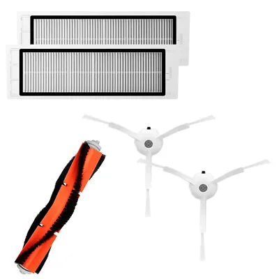 Main Brush + 2x Filter + 2x Side Brushes For Xiaomi Mi Robot Vacuum Cleaner Tool • $23.12