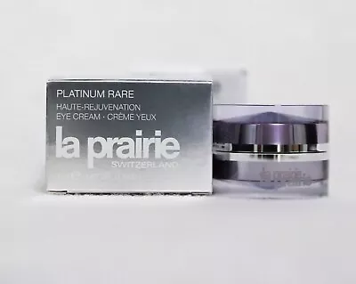 La Prairie Platinum Rare Haute Rejuvenation Eye Cream 3ml. • $62