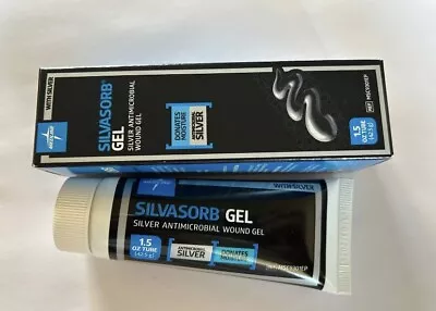 Silvasorb Silver Antimicrobial Wound Gel 1.5oz  Tube - MSC9301EP • $17.95