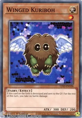 £0.99 • Buy LDS3-EN100 Winged Kuriboh :: Common 1st Edition Mint YuGiOh Card