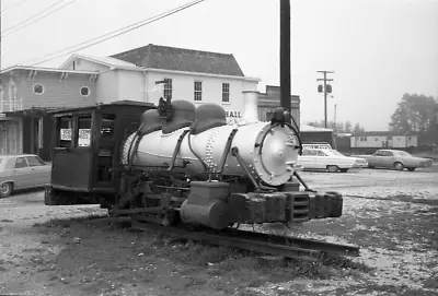 0-4-0 Narrow Guage Live Steam Railroad Negative 6672 • $14.99