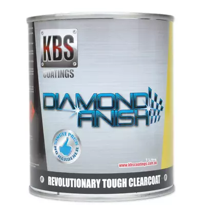 1L KBS Coatings DIAMOND FINISH CLEAR COAT Car Boat Bike Paint Protection • $109.95