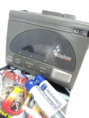 £69.99 • Buy Dictaphone Model 2223 Standard Cassette Tape Voice Recorder Dictation Processor