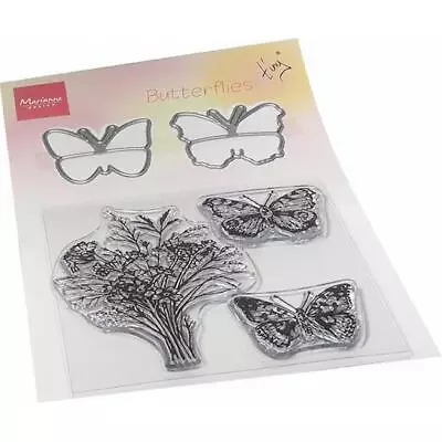 Marianne Design Stamp & Die Set - Tiny's Butterflies TC0879 • £8.99