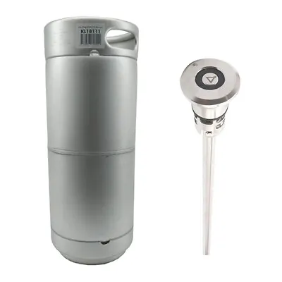 All Stainless Commercial 20L Keg A-Type Spear 1/6 Barrel Home Brew Stackable • $119.99