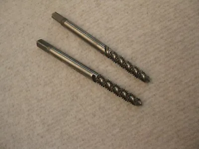 #8-32 NC Spiral Flute Plug Tap 3fl. HSGH-3 MORSE 2pc Lot • $18.95