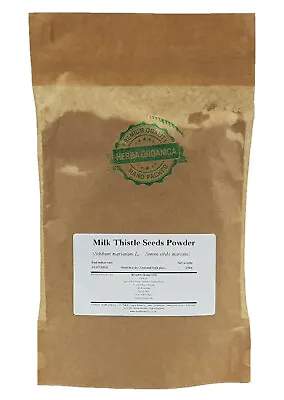 Milk Thistle Seeds Powder / Silybum Marianum L # Herba Organica # Scotch Thistle • £10.99