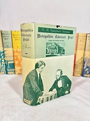 CH Spurgeon Metropolitan Tabernacle Pulpit 1869 Volume 15  (1970) HC/DJ Book • $75