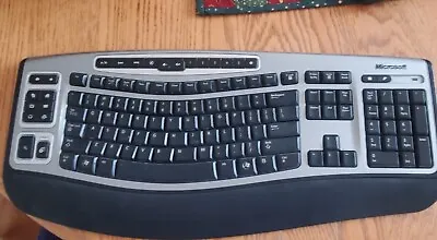 Microsoft Wireless Laser Keyboard 6000 V2.0 No Receiver • $19.99