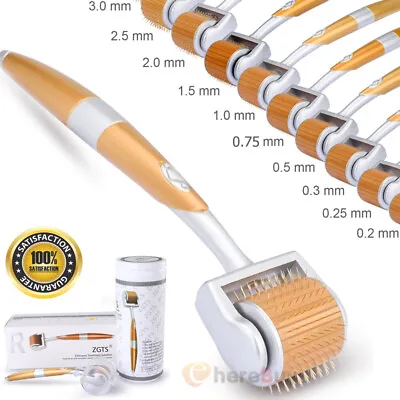 100% Authentic Titanium Micro Needle Derma Roller Meso Anti Aging Acne Scar • $10.59