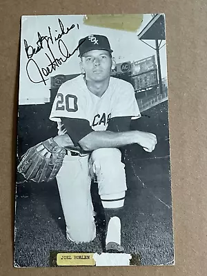 Joel Horlen Chicago White Sox Autographed JD McCarthy Postcard - Posted • $12