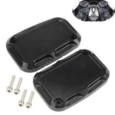 CNC Brake Master Cylinder Cover For Harley Street Glide V-Rod Night Rod Special • $28.11