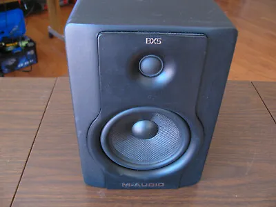 One M-Audio BX5D2 Studiophile Powered Studio Monitor Tested Work No Power Cord • $49.99