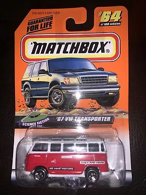 Vintage Matchbox 1998 - Series 13 - '67 VW Bus Transporter (Red/White) • $9.99