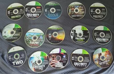 Xbox 360 Games All Tested Discounts Available-Flat Shipping-Disc Only No BoxsMan • $2