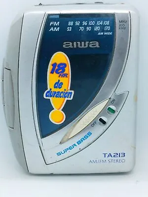 Aiwa TA 213 Walkman Cassette Player Not Powering Up Dead For Parts • $43.58