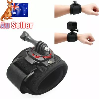 360° Rotation Wrist Strap Arm Strap Mount Wrist Band For Gopro Hero 10 9 8 5 • $12.68