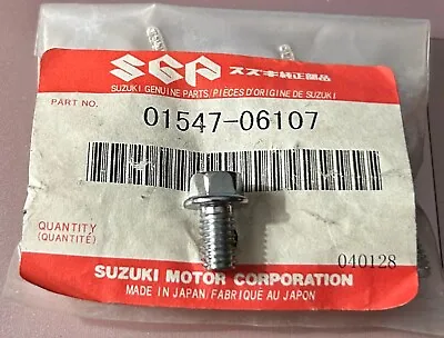 New OEM Suzuki Bolt 01547-06107 • $1.10