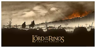 Lord Of The Rings Two Towers By Conor Smyth Ltd X/150 Print Poster Art Mondo • $125