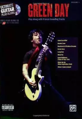 Green Day - Ultimate Guitar Play-Along Guitar Tab Songbook (Ultimate Play - GOOD • $10.22