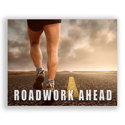 Running Motivational Poster Art Print Marathon Jogging Quote Office Wall Decor • $9.95