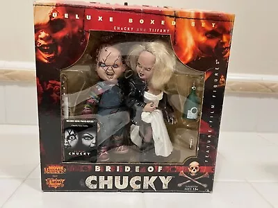 McFarlane Toys Bride Of Chucky Deluxe Boxed Set (1999) - Movie Maniacs Series 2 • $50