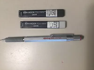 ROtring Rapid Pro Mechanical Pencil 0.7 Mm Silver Chrome • $6.50