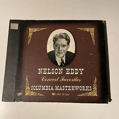 10  78 RPM Record Set-Nelson Eddy-Concert Favorites/Columbia Set M-507 (4) • $10