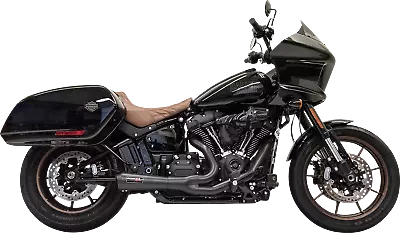 Bassani Black Ripper Road Rage 2:1 Exhaust System For 2018-2022 Harley Low Rider • $995.95