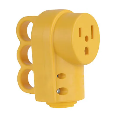 $16.49 • Buy BISupply Power Plug 50 AMP 250 Voltage Wall Female Outlet Extender Easy Unplug