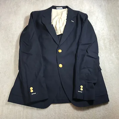 $198.88 • Buy Gant Rugger Jacket Mens 50 Blazer Office Pocket The Hopsack Wool Sports Coat