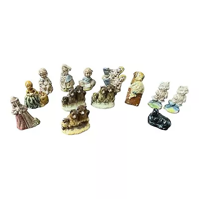 15 Wade England Nursery Rhymes Figurines Humpty Dumpty Little Miss Muffet • $24.14