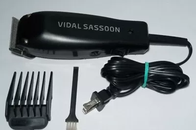 Vidal Sassoon VS VSCL802  Black Professional Hair Trimmer Clippers Vintage • $29.95