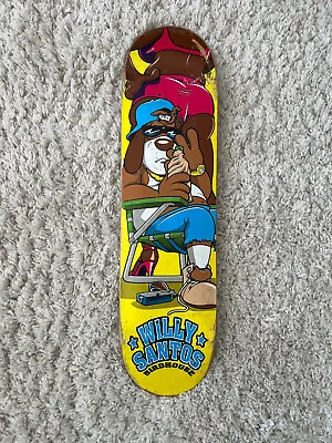 Willy Santos Pimpin WiIl E Birdhouse Skateboard Deck. 2000. Tony Hawk • $2322.88