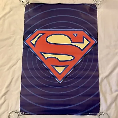 DC COMICS Superman Logo Poster - 23  X 34  • $7.95