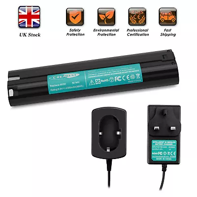 4AH 9.6V Ni-MH Battery/Charger For Makita 9000 9001 9002 9033 191681-2 632007-4 • £55.89