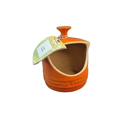 Le Creuset New Stoneware Ceramic Orange 0.3L Salt Pig - Brand New  • £28.99