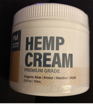 $13 • Buy Hemp Pain Relief Cream By Western Miracle | MSM, Arnica, Menthol, Aloe