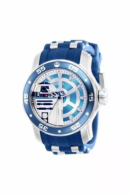 Invicta Model 39539 Star Wars 48mm Stainless Steel Blue R2-D2 Wrist Watch • $98