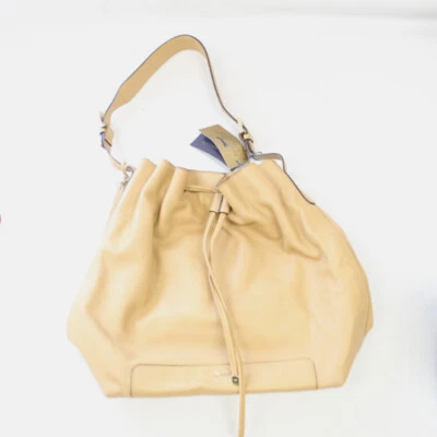 £10.50 • Buy Ladies PAUL COSTELLOE Tan Leather Bucket Bag W TAGS RRP £250 12x11x5  N22