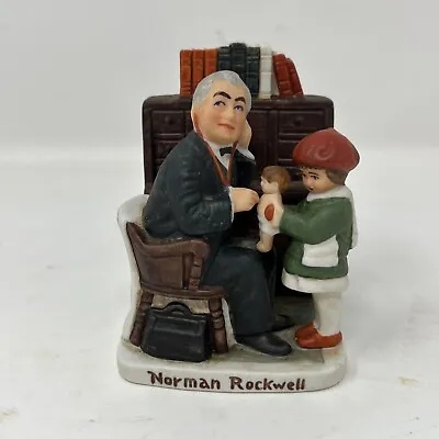$9.99 • Buy Norman Rockwell Figurine Doctor And The Doll NR 212 Dave Grossman