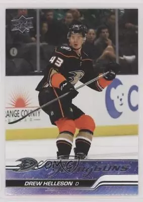 2023-24 Upper Deck Series 1 Young Guns Drew Helleson #220 Rookie RC • $0.99