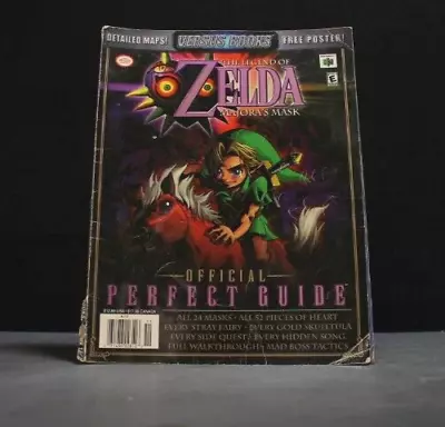 The Legend Of Zelda: Majora's Mask Official Perfect Guide Versus No Poster • $39.95