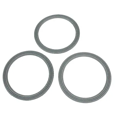 3 X Ridged Liquidiser Base Seal Blender Sealing Ring For Kenwood FP580 Series • £3.99