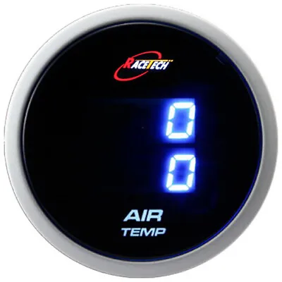 52mm 2-1/16  Digital Dual Air Temperature Gauge °C Inside & Out Blue LED • $73.34