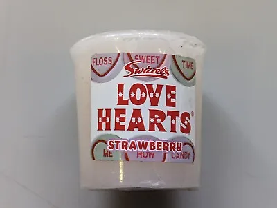 Swizzels Love Hearts Strawberry Candle Pink 49g • £4.40