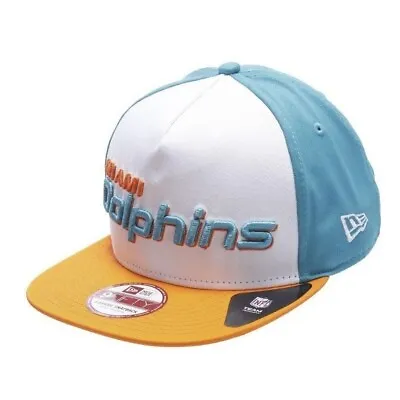 New Era 9FIFTY  Miami Dolphins Script SnapBack - Size Small/Medium (RRP: £39) • £12