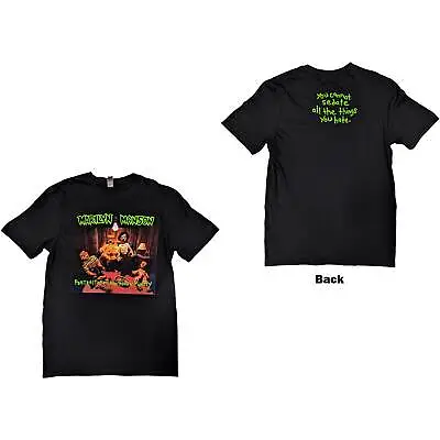 Marilyn Manson Unisex T-Shirt: American Family (Back Print) OFFICIAL NEW  • £18.90