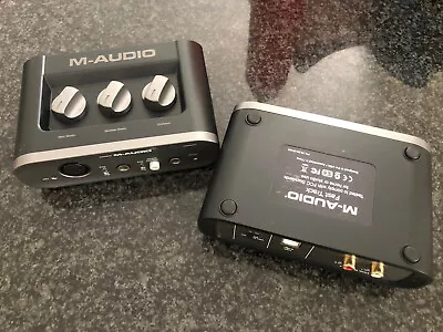 2 X M-AUDIO ProTools M-Powered Bundled Audio Interface Fast Track’s • $100