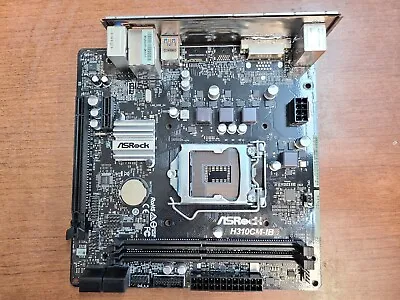 Asrock H310cm-ib Intel Socket Lga1151 Ddr4 Micro Atx Motherboard 80-mxbaq0-a1a01 • $84.99